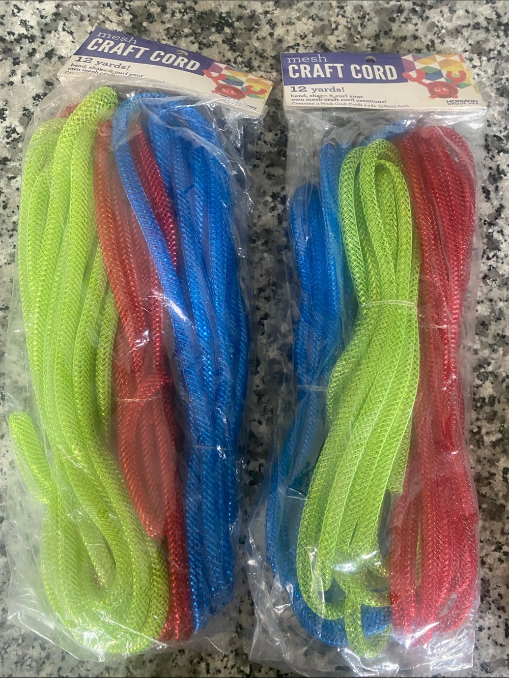 NWB Horizon Mesh Craft Cord Pack -set of 2